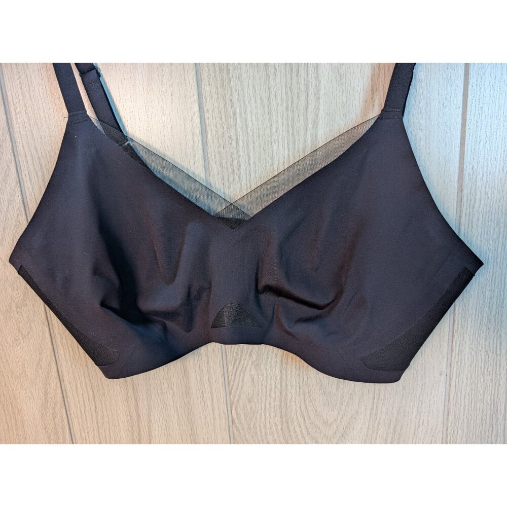 Honeylove Wireless Covertible Crossover Padded T-Shirt Bra Black XL Adjustable - Picture 2 of 6